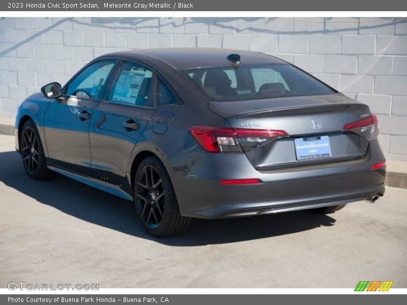 Meteorite Gray Metallic / Black 2023 Honda Civic Sport Sedan