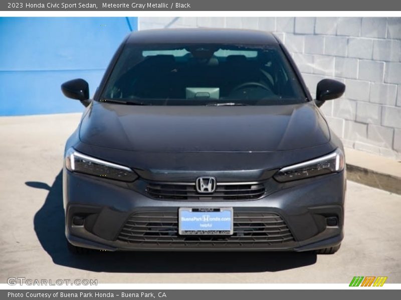 Meteorite Gray Metallic / Black 2023 Honda Civic Sport Sedan