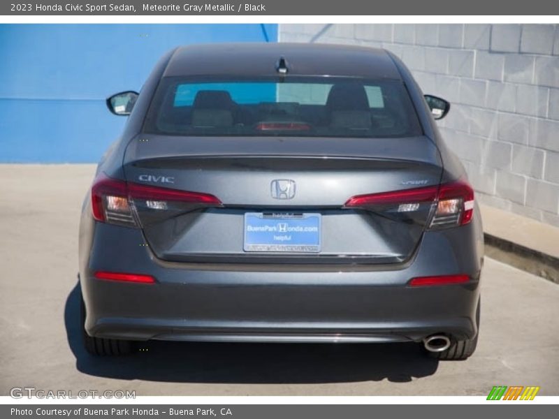 Meteorite Gray Metallic / Black 2023 Honda Civic Sport Sedan