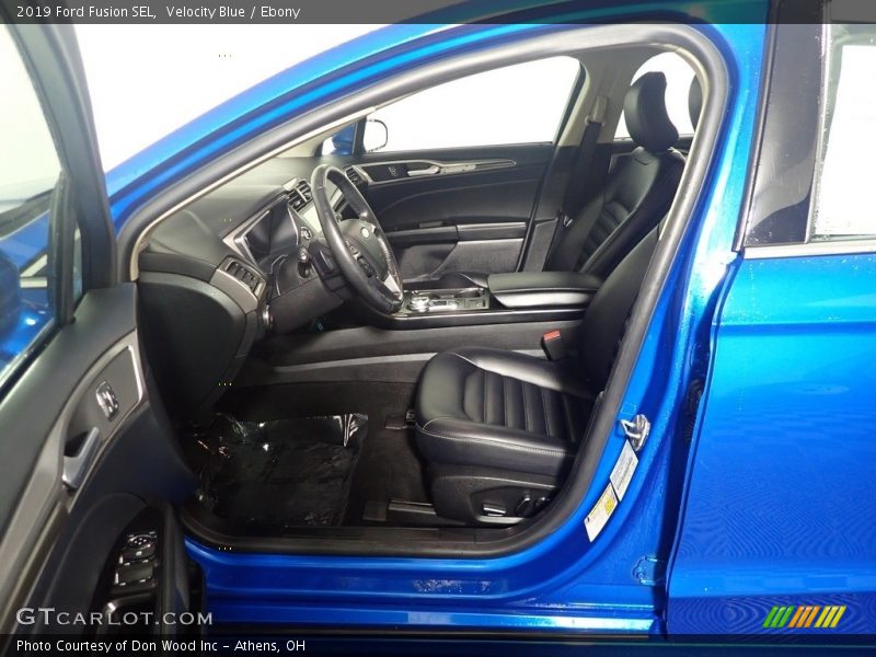 Velocity Blue / Ebony 2019 Ford Fusion SEL