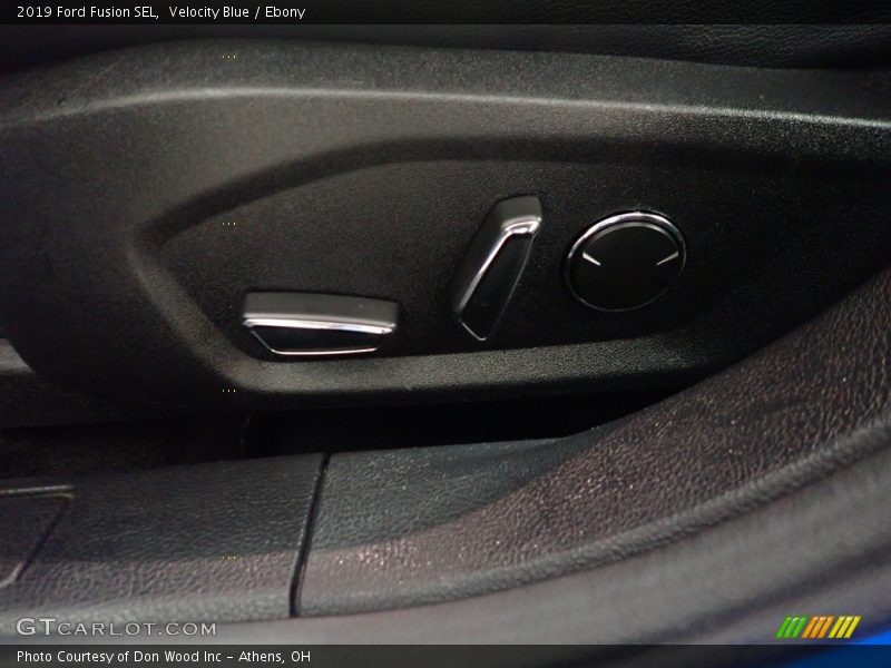 Velocity Blue / Ebony 2019 Ford Fusion SEL