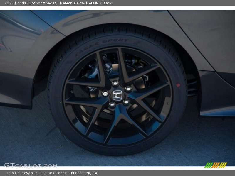 Meteorite Gray Metallic / Black 2023 Honda Civic Sport Sedan