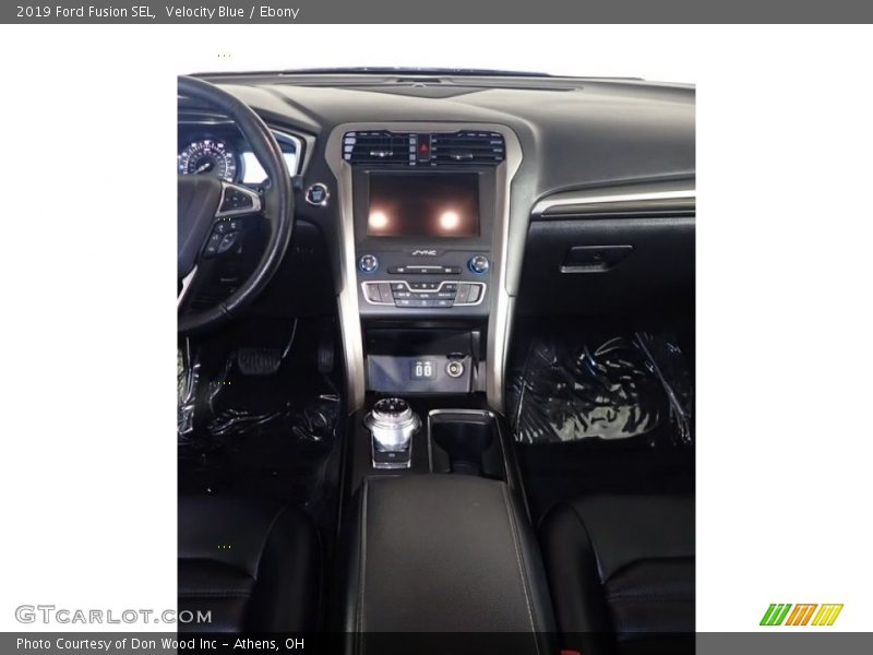 Velocity Blue / Ebony 2019 Ford Fusion SEL