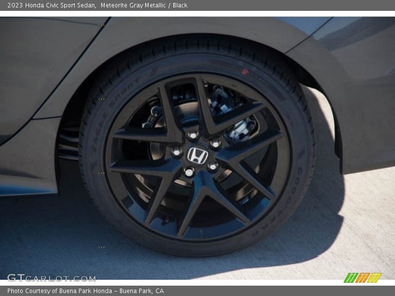 Meteorite Gray Metallic / Black 2023 Honda Civic Sport Sedan