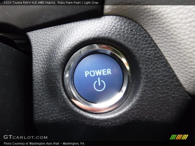 Controls of 2020 RAV4 XLE AWD Hybrid