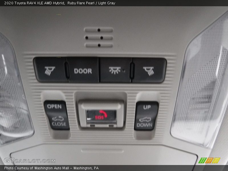 Controls of 2020 RAV4 XLE AWD Hybrid