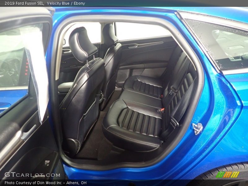 Velocity Blue / Ebony 2019 Ford Fusion SEL