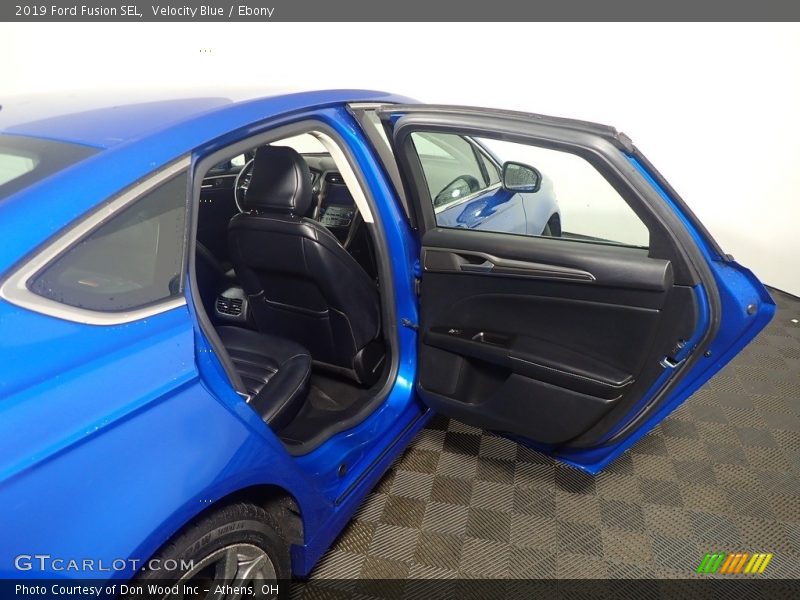 Velocity Blue / Ebony 2019 Ford Fusion SEL