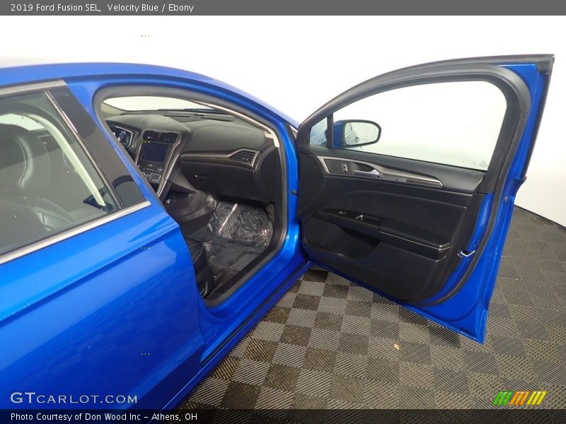 Velocity Blue / Ebony 2019 Ford Fusion SEL