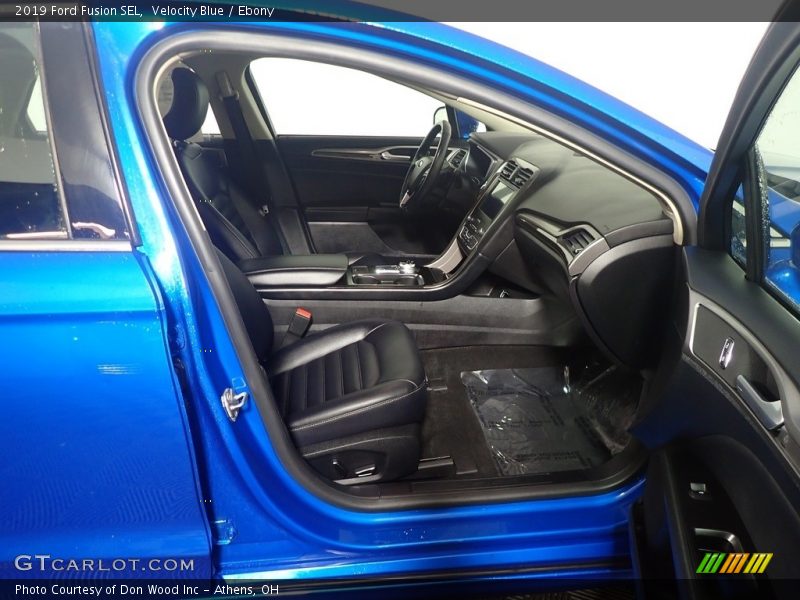 Velocity Blue / Ebony 2019 Ford Fusion SEL