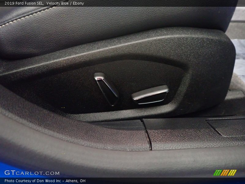 Velocity Blue / Ebony 2019 Ford Fusion SEL