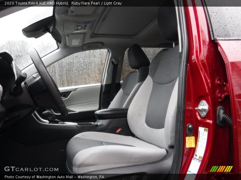 Front Seat of 2020 RAV4 XLE AWD Hybrid