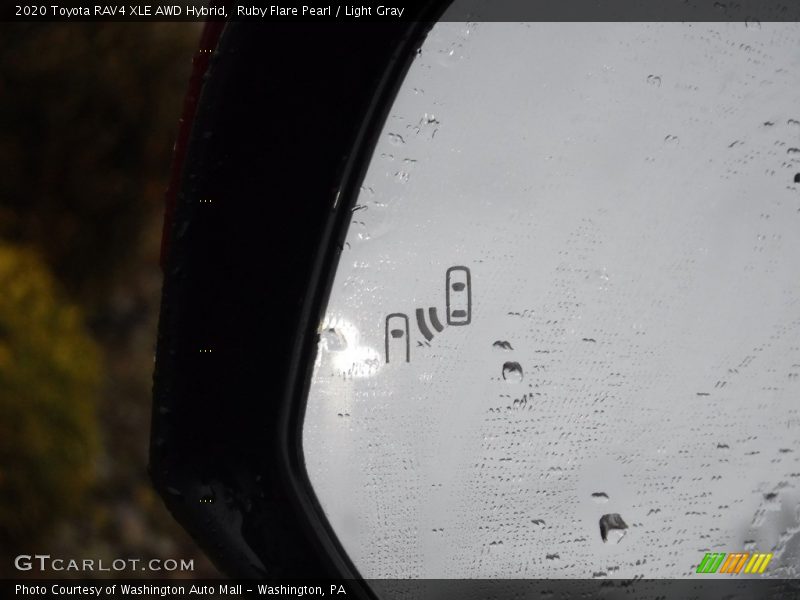 Ruby Flare Pearl / Light Gray 2020 Toyota RAV4 XLE AWD Hybrid