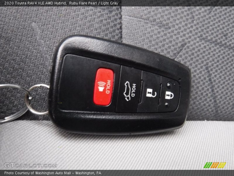 Keys of 2020 RAV4 XLE AWD Hybrid