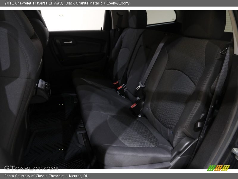 Black Granite Metallic / Ebony/Ebony 2011 Chevrolet Traverse LT AWD