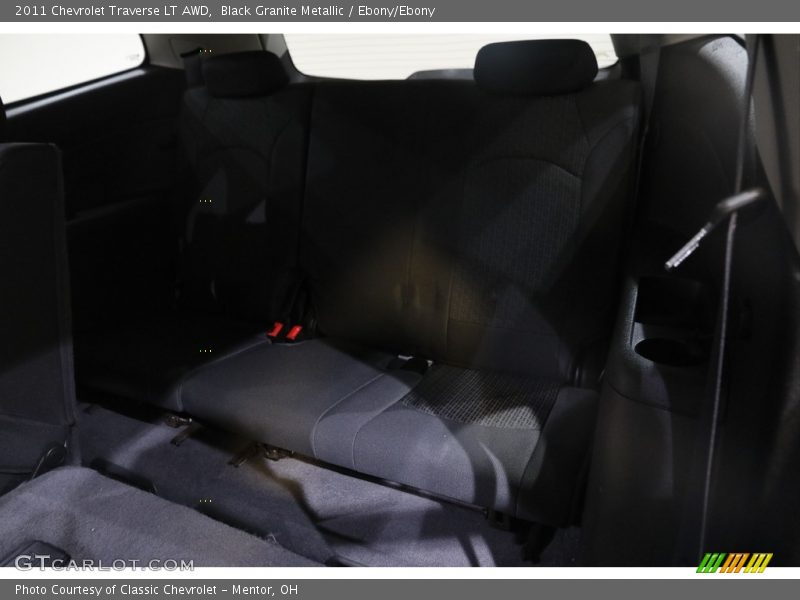 Black Granite Metallic / Ebony/Ebony 2011 Chevrolet Traverse LT AWD