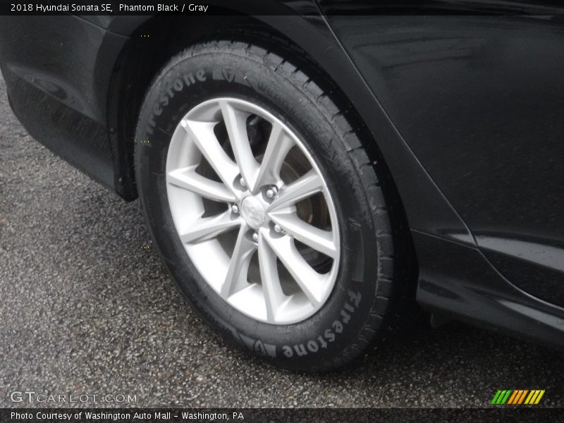 Phantom Black / Gray 2018 Hyundai Sonata SE
