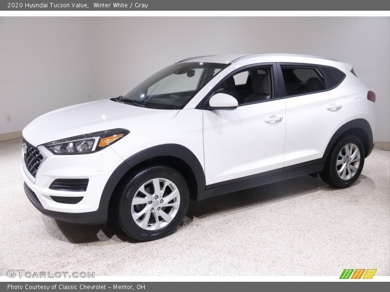 Winter White / Gray 2020 Hyundai Tucson Value
