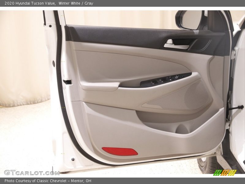 Winter White / Gray 2020 Hyundai Tucson Value