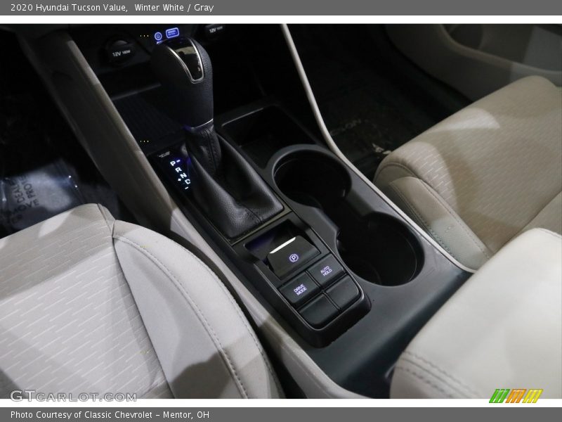 Winter White / Gray 2020 Hyundai Tucson Value