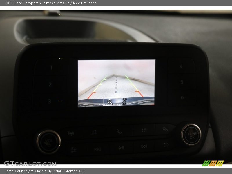 Smoke Metallic / Medium Stone 2019 Ford EcoSport S