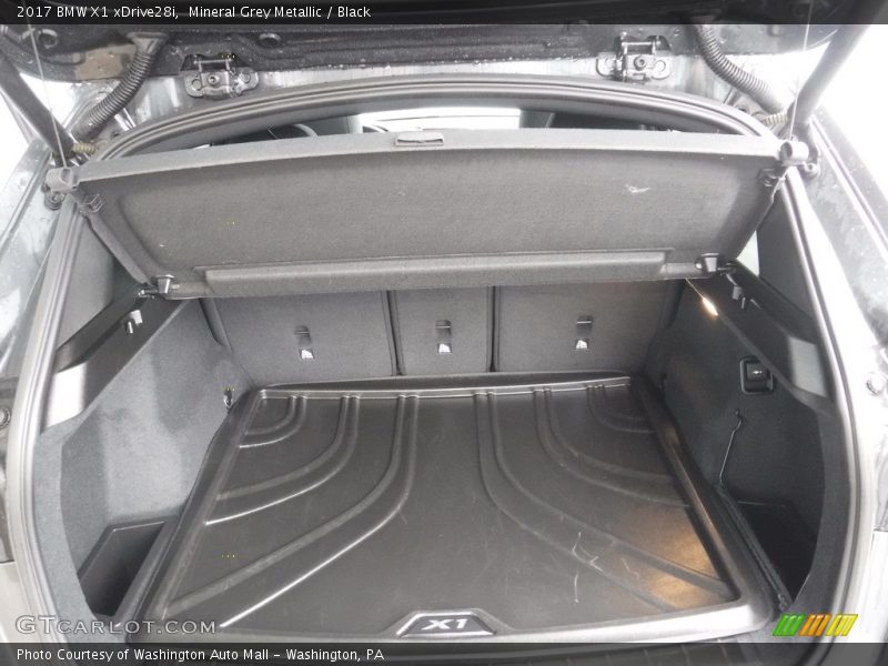 Mineral Grey Metallic / Black 2017 BMW X1 xDrive28i