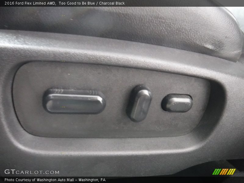 Too Good to Be Blue / Charcoal Black 2016 Ford Flex Limited AWD
