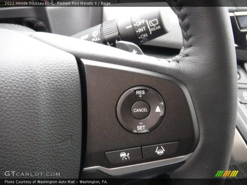  2022 Odyssey EX-L Steering Wheel