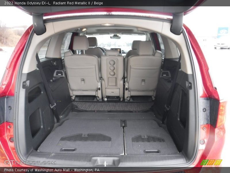  2022 Odyssey EX-L Trunk