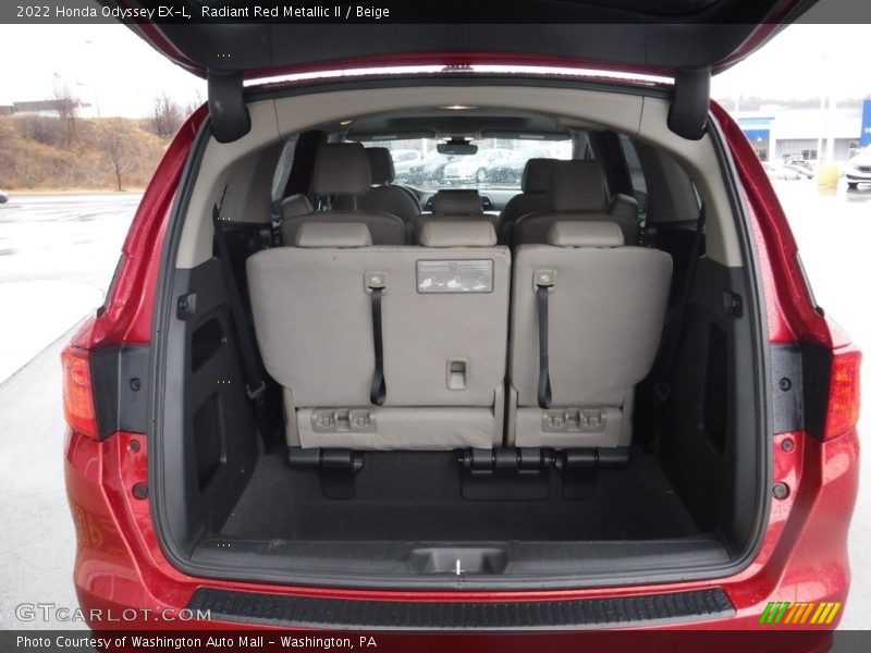  2022 Odyssey EX-L Trunk