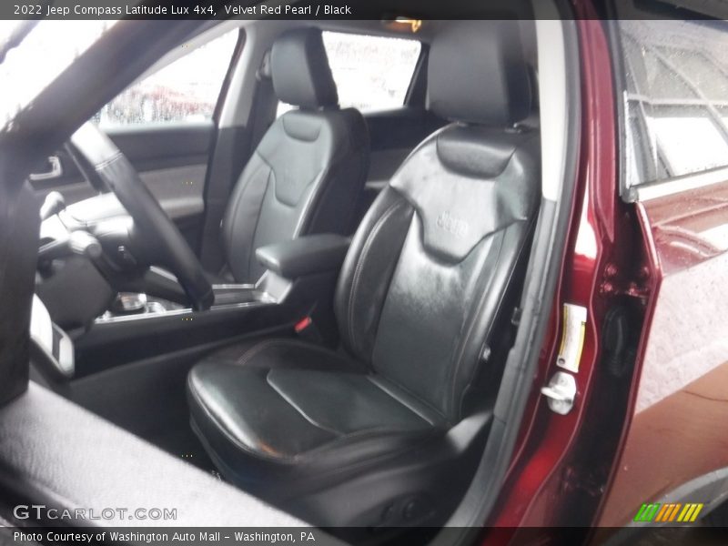Velvet Red Pearl / Black 2022 Jeep Compass Latitude Lux 4x4