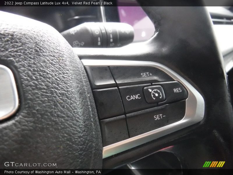 Velvet Red Pearl / Black 2022 Jeep Compass Latitude Lux 4x4