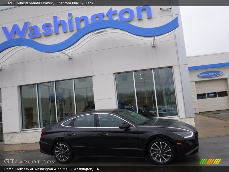 Phantom Black / Black 2020 Hyundai Sonata Limited