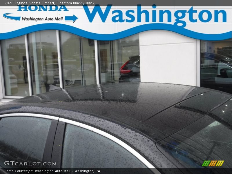 Phantom Black / Black 2020 Hyundai Sonata Limited