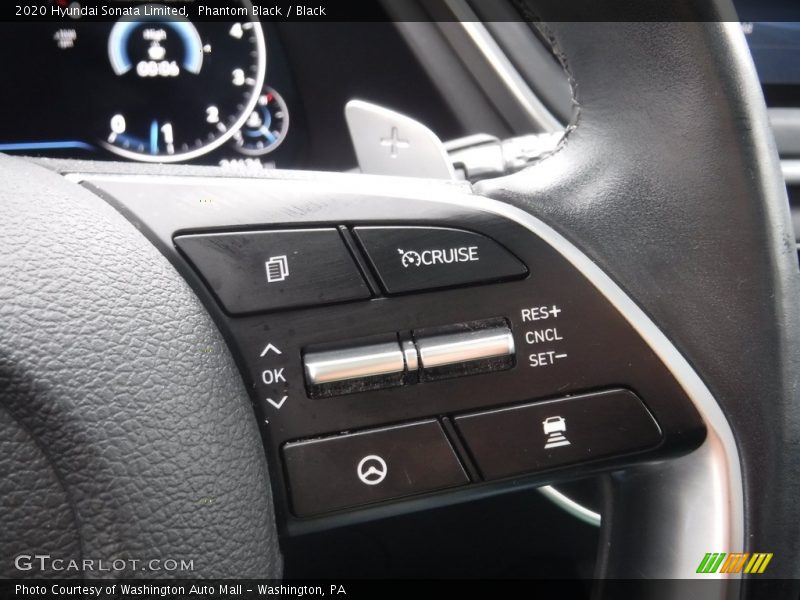 Phantom Black / Black 2020 Hyundai Sonata Limited