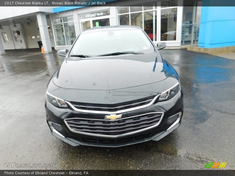 Mosaic Black Metallic / Jet Black 2017 Chevrolet Malibu LT