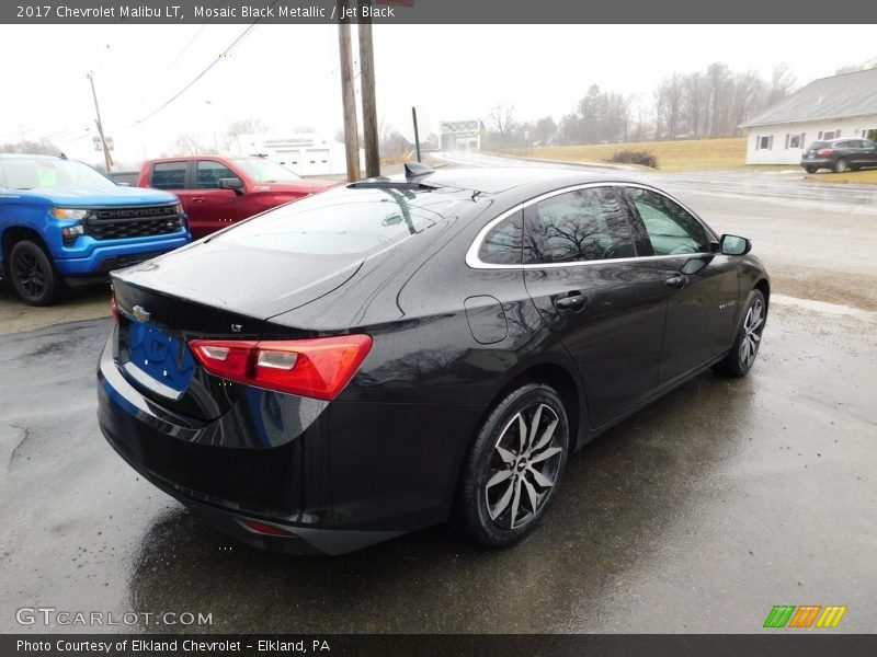 Mosaic Black Metallic / Jet Black 2017 Chevrolet Malibu LT