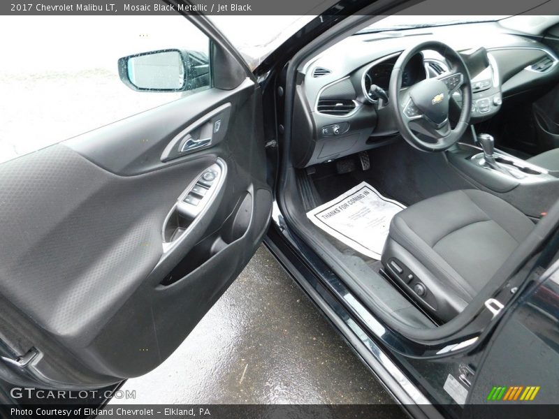 Mosaic Black Metallic / Jet Black 2017 Chevrolet Malibu LT