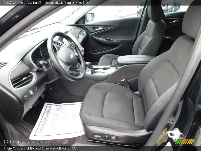 Mosaic Black Metallic / Jet Black 2017 Chevrolet Malibu LT