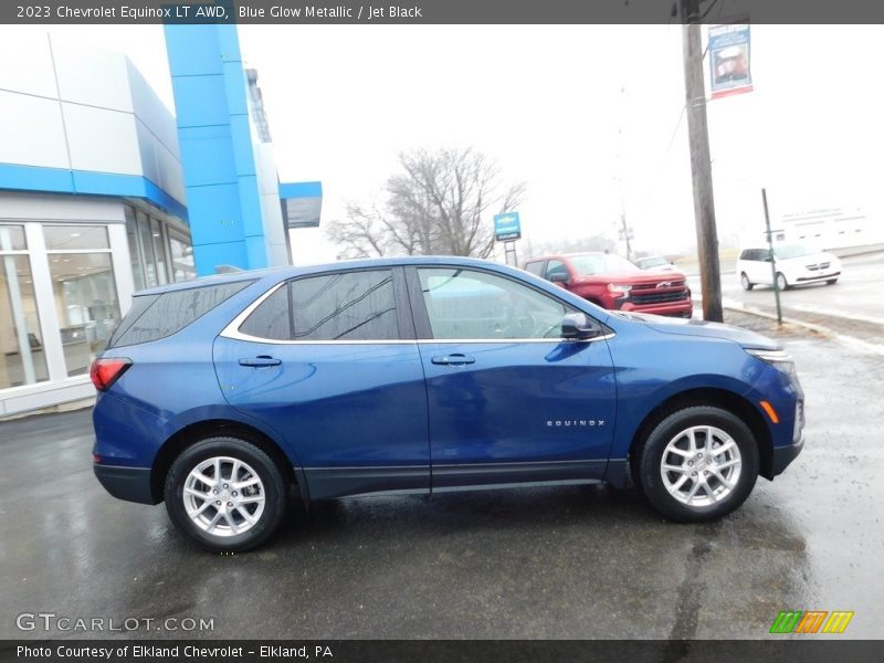 Blue Glow Metallic / Jet Black 2023 Chevrolet Equinox LT AWD