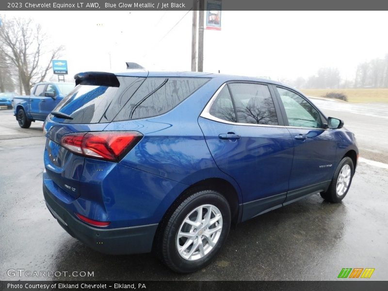Blue Glow Metallic / Jet Black 2023 Chevrolet Equinox LT AWD