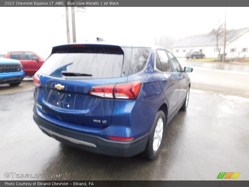 Blue Glow Metallic / Jet Black 2023 Chevrolet Equinox LT AWD