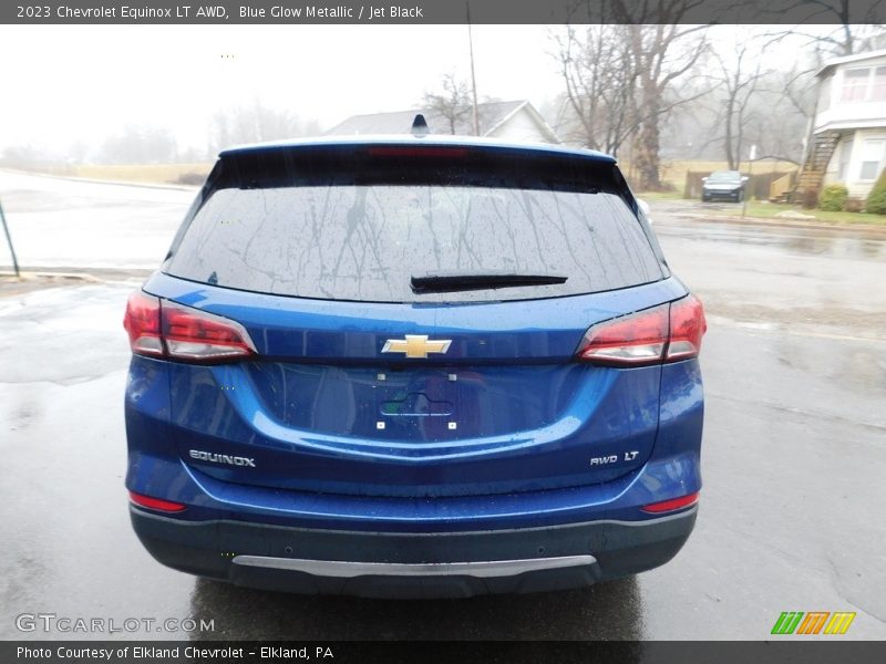 Blue Glow Metallic / Jet Black 2023 Chevrolet Equinox LT AWD