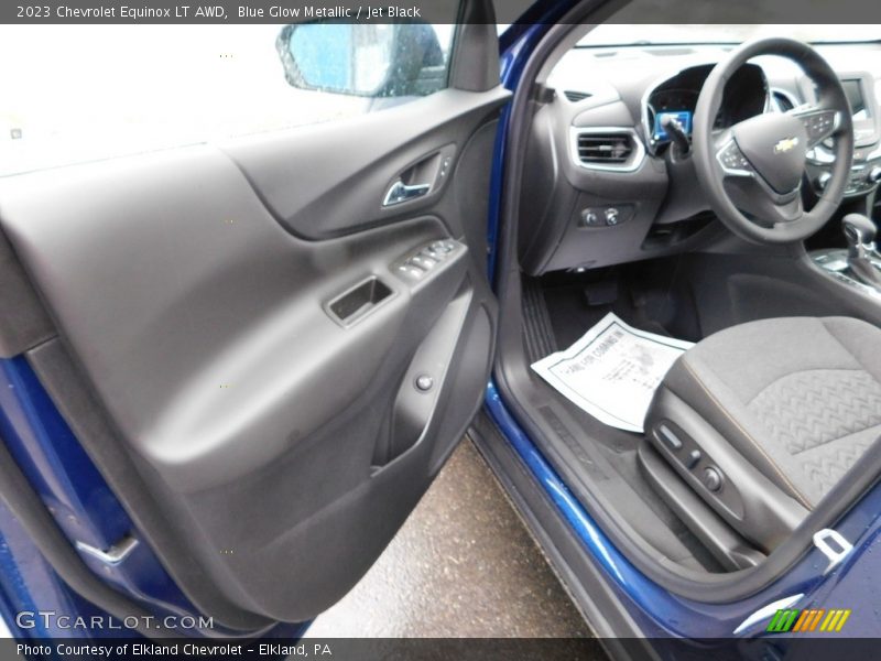 Blue Glow Metallic / Jet Black 2023 Chevrolet Equinox LT AWD