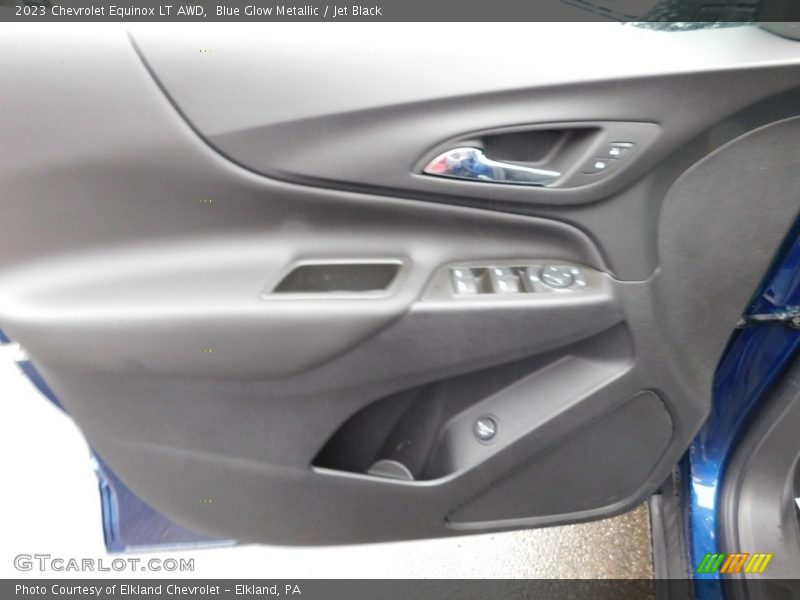 Blue Glow Metallic / Jet Black 2023 Chevrolet Equinox LT AWD