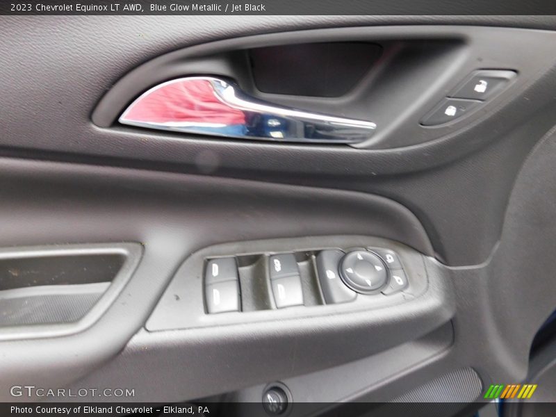 Blue Glow Metallic / Jet Black 2023 Chevrolet Equinox LT AWD