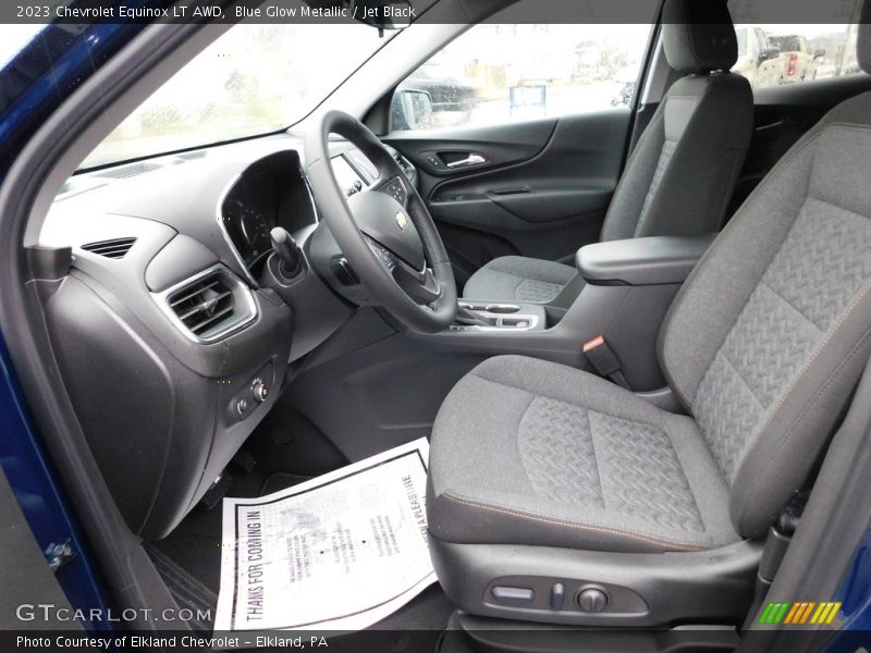 Blue Glow Metallic / Jet Black 2023 Chevrolet Equinox LT AWD