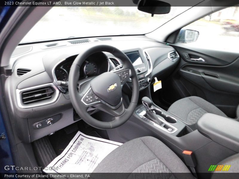 Blue Glow Metallic / Jet Black 2023 Chevrolet Equinox LT AWD