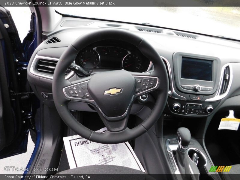 Blue Glow Metallic / Jet Black 2023 Chevrolet Equinox LT AWD