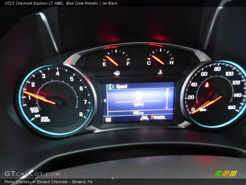 Blue Glow Metallic / Jet Black 2023 Chevrolet Equinox LT AWD